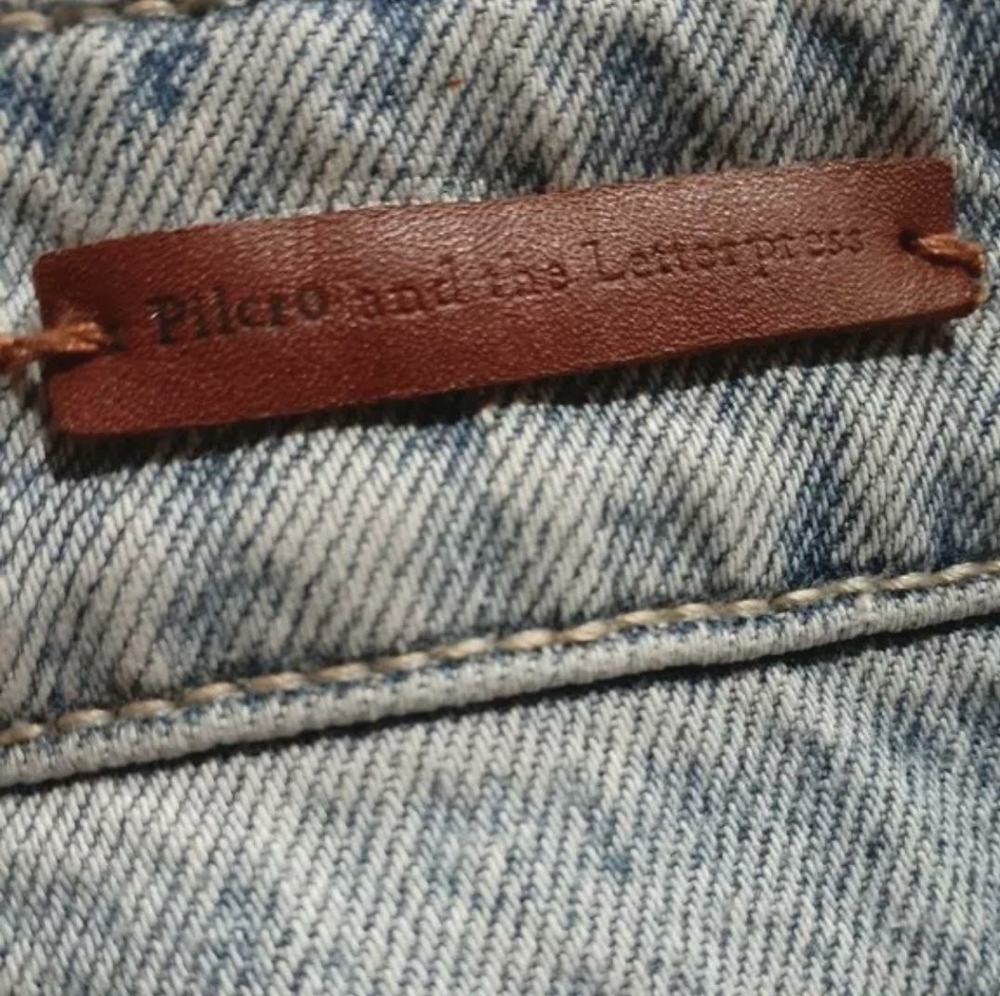Anthro Pilcro and the Letterpress Hyphen Jeans S27 - Picture 7 of 8